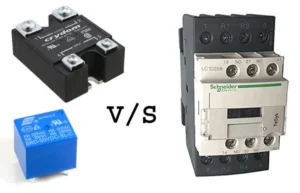 sự khác nhau giữa contactor và relay