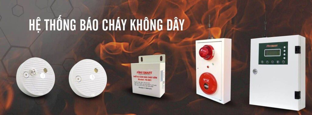 thiết bị báo cháy không dây